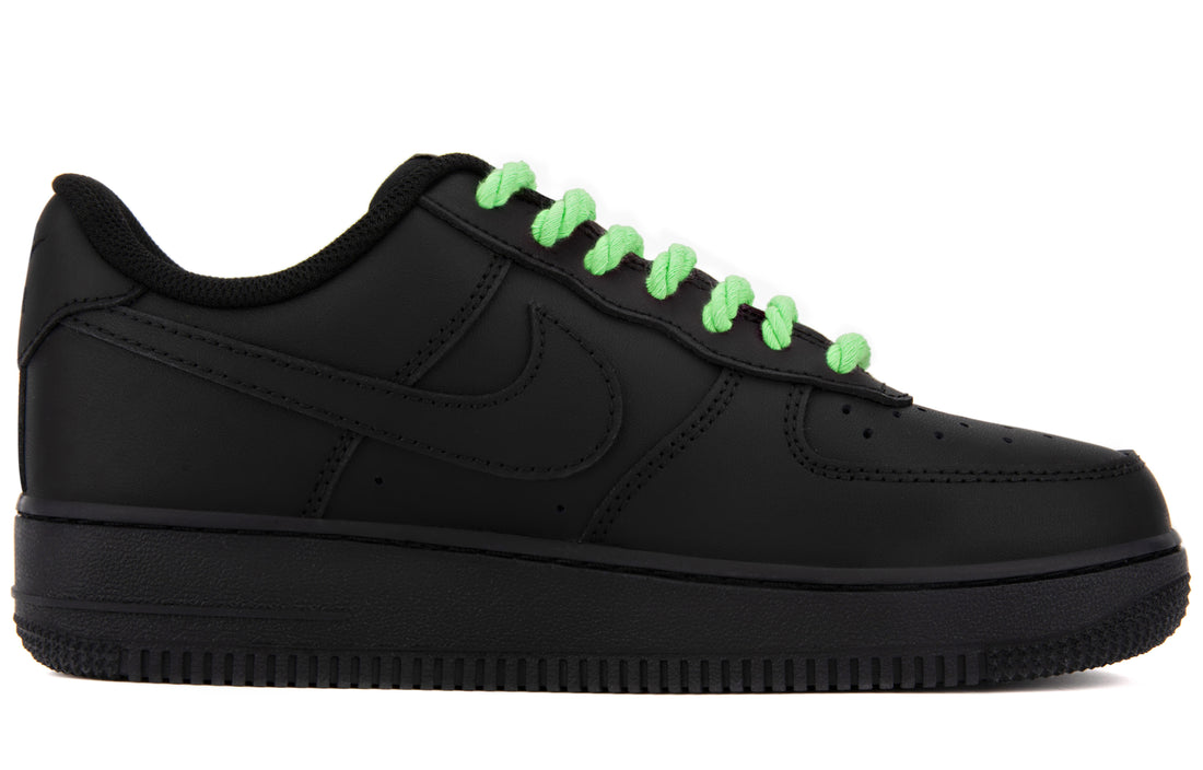 Custom Air Force 1 Green Thunder Lightning