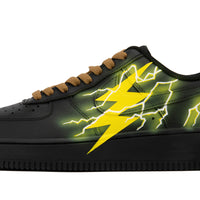 Custom Air Force 1 Yellow Thunder Lightning