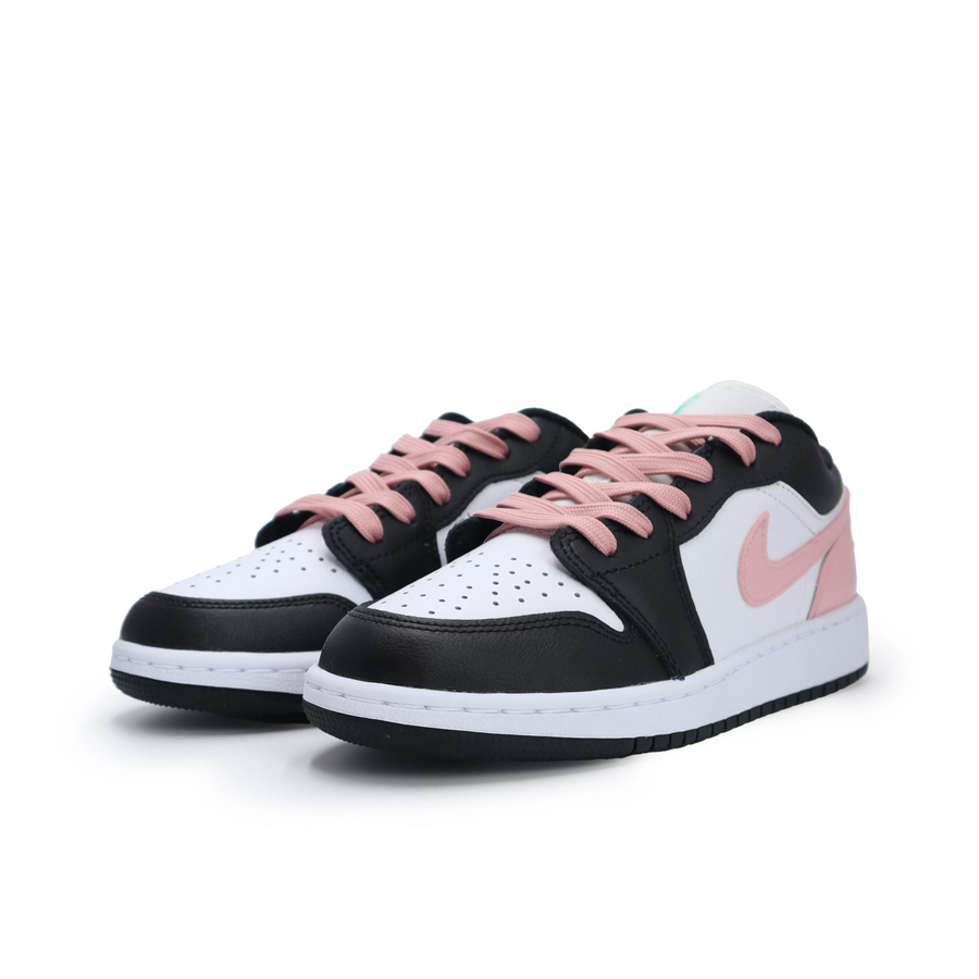 Custom Air Jordan 1 Black Pink White Low