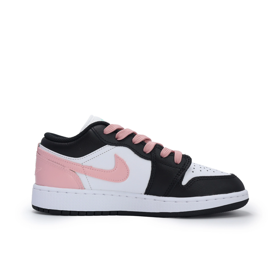 Custom Air Jordan 1 Black Pink White Low