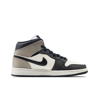 Custom Air Jordan 1 Black Beige Grey High