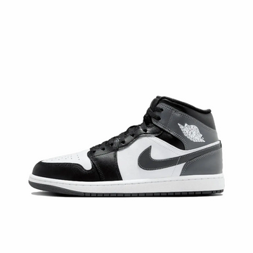 Custom Air Jordan 1 Black White Grey High