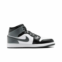 Custom Air Jordan 1 Black White Grey High