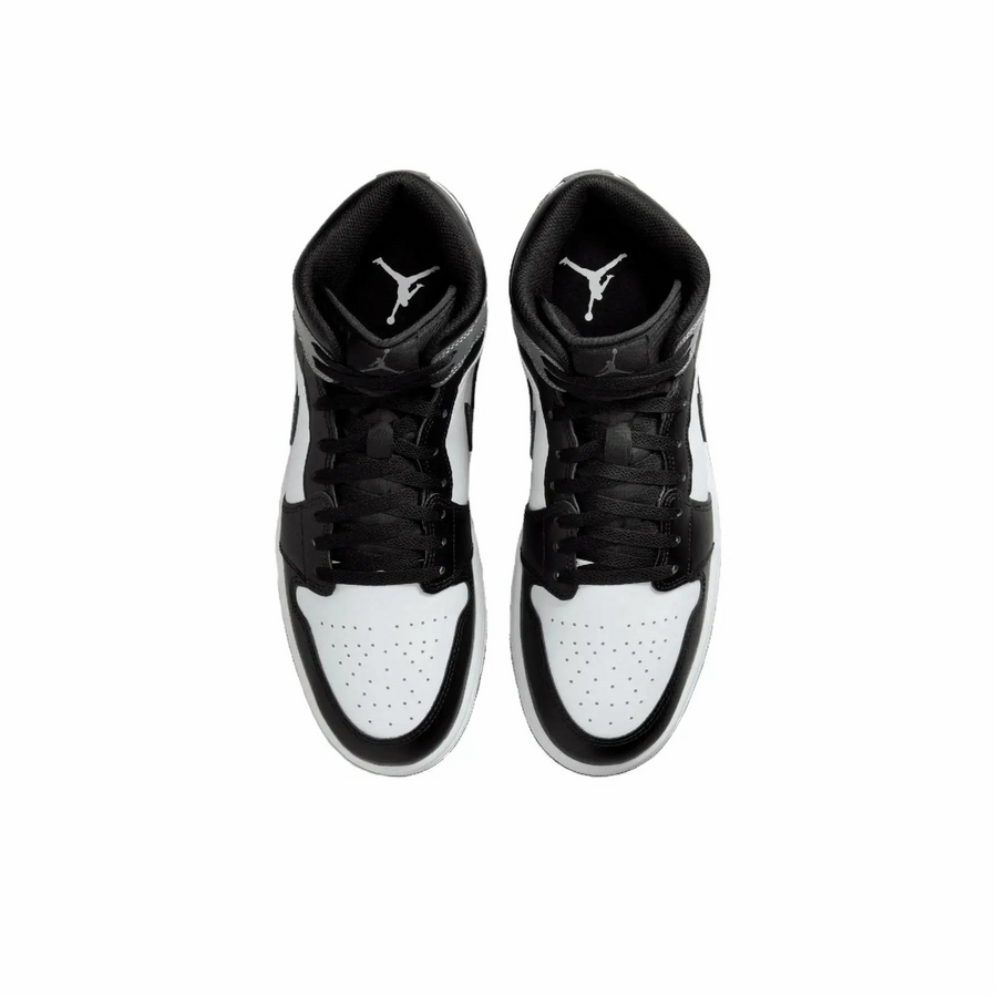 Custom Air Jordan 1 Black White Grey High