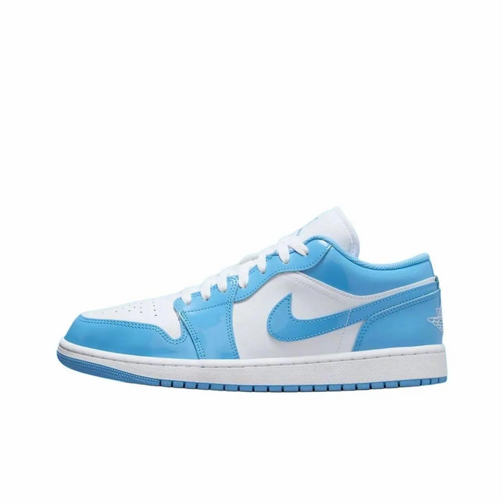 Custom Air Jordan 1 Sky Blue White Low