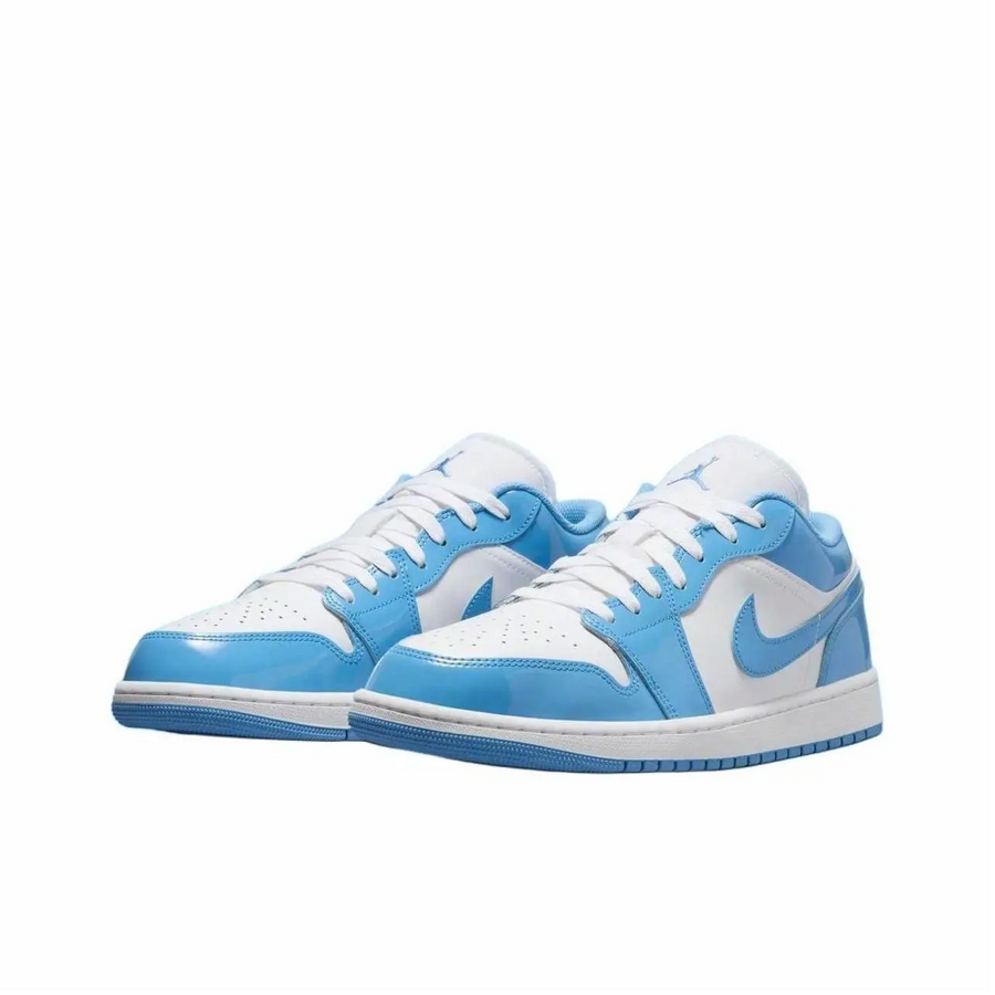 Custom Air Jordan 1 Sky Blue White Low