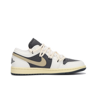 Custom Air Jordan 1 Off White Black Khaki Low