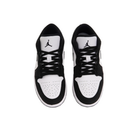 Custom Air Jordan 1 Black White Low