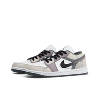 Custom Air Jordan 1 Beige Grey Low