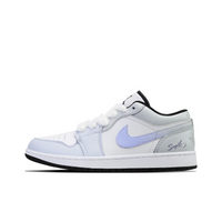 Custom Air Jordan 1 Grey Blue Gradient