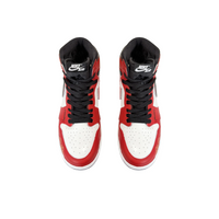 Custom Air Jordan 1 Red Black White High