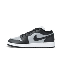 Custom Air Jordan 1 Black Grey Low