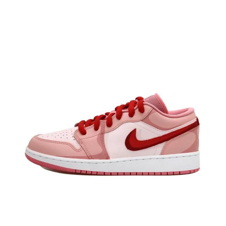 Custom Air Jordan 1 Pink Red Low