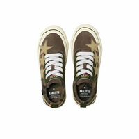 Custom Sneaker Camouflage Color Khaki Stars