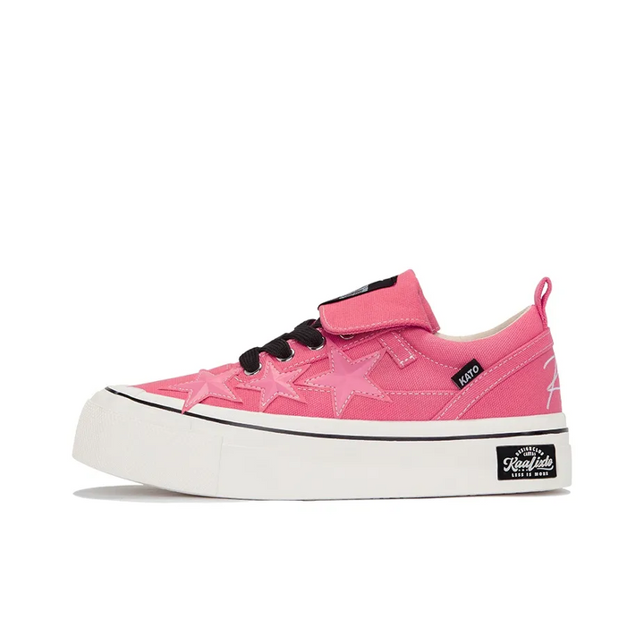 Custom Sneaker Stars Pink