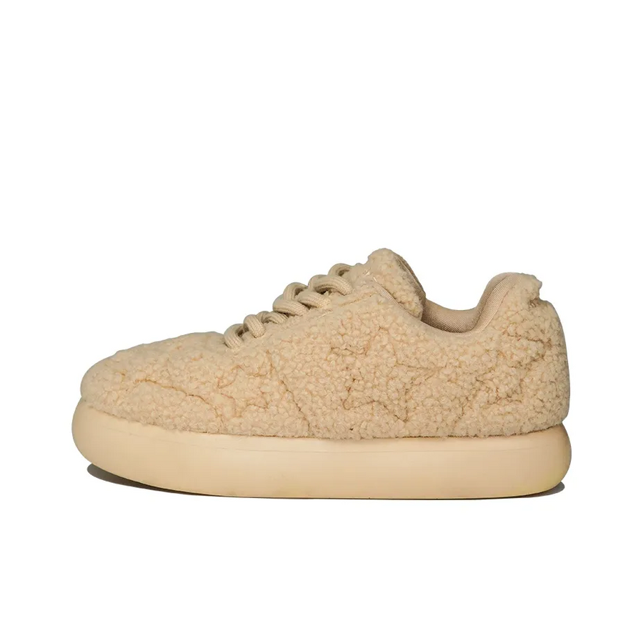 Custom Sneaker Stars Khaki Plush