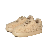 Custom Sneaker Stars Khaki Plush