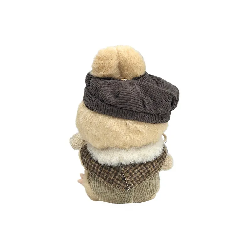 Pop Mart Blind Box Custom Black Beret Khaki Clothes