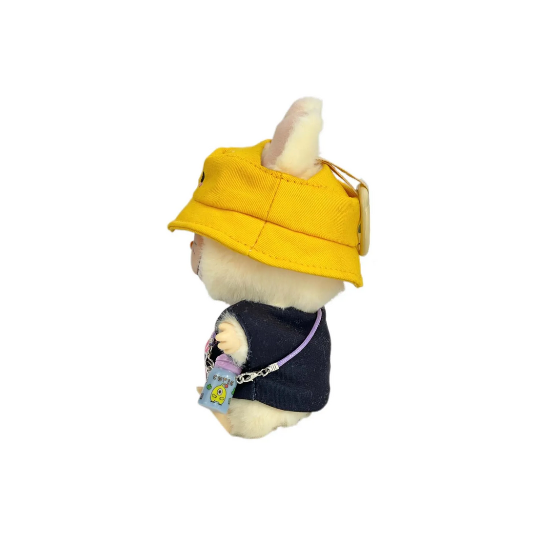 Pop Mart Blind Box Custom Little Yellow Duck Hat Dark Blue Clothes