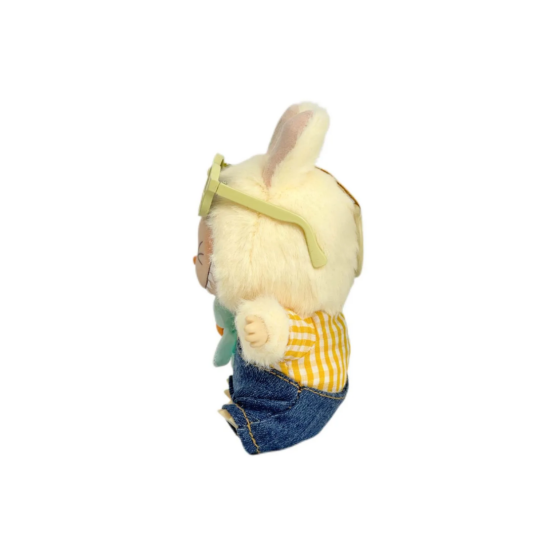 Pop Mart Blind Box Custom Yellow Plaid Clothes Green Bibs Blue Overalls