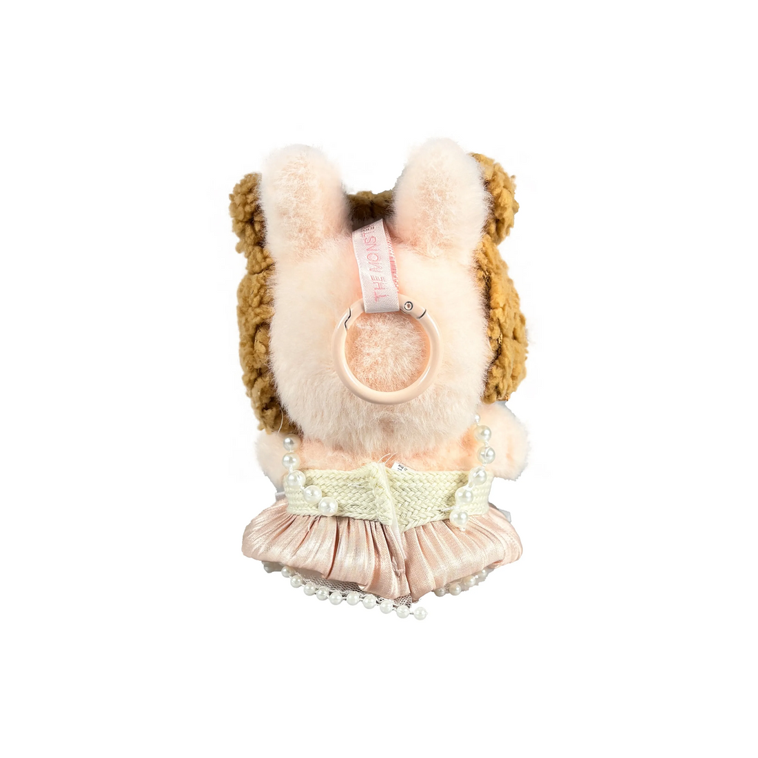 Pop Mart Blind Box Custom Khaki Biscuit Headband Pink Pearl Tulle Skirt