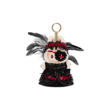 Pop Mart Blind Box Custom Gothic Style Black And Red Tulle Skirt