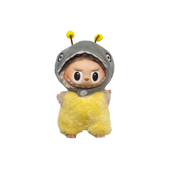 Pop Mart Blind Box Custom Shark Headgear Yellow Bee