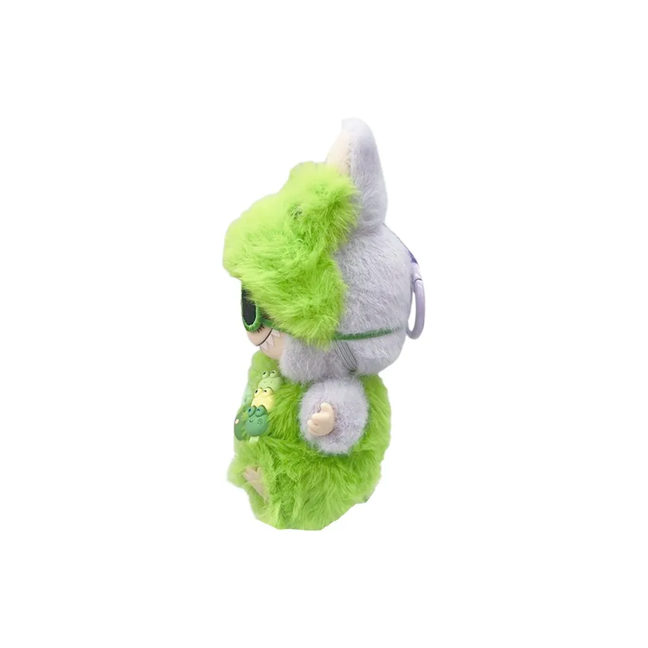 Pop Mart Blind Box Custom Frog Theme Green Plush Suit