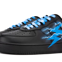 Custom Air Force 1 Blue Thunder Lightning