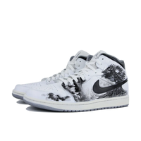 Ink Painting Dragon Custom Air Jordan 1 Mid