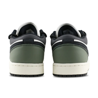 Mocha Green Black Custom Air Jordan 1 Low