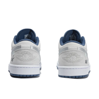 Blue White Custom Air Jordan 1 Low