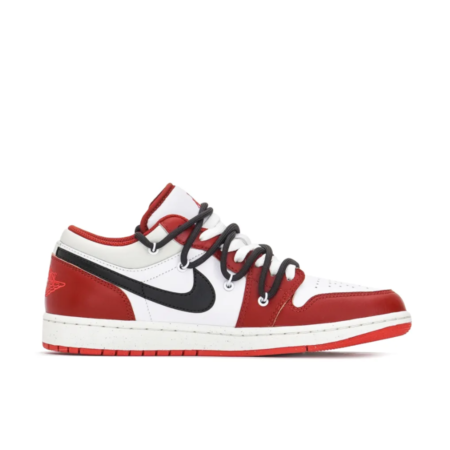 Red White Astronaut Space Custom Air Jordan 1 Low