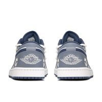 Navy Blue Dragon Scale Custom Air Jordan 1 Low