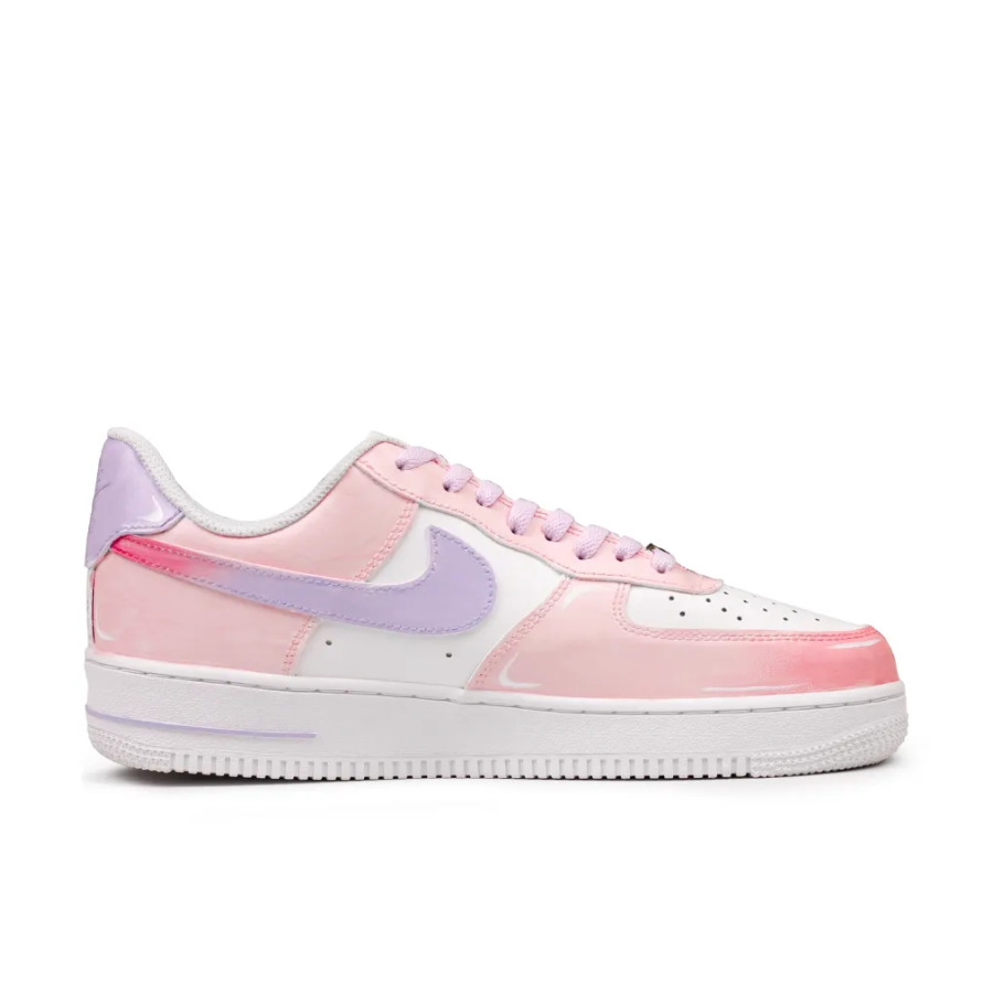 Custom Air Force 1 Low Pink Purple Gradient