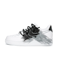 Custom Air Force 1 Low Black Gray Gradient