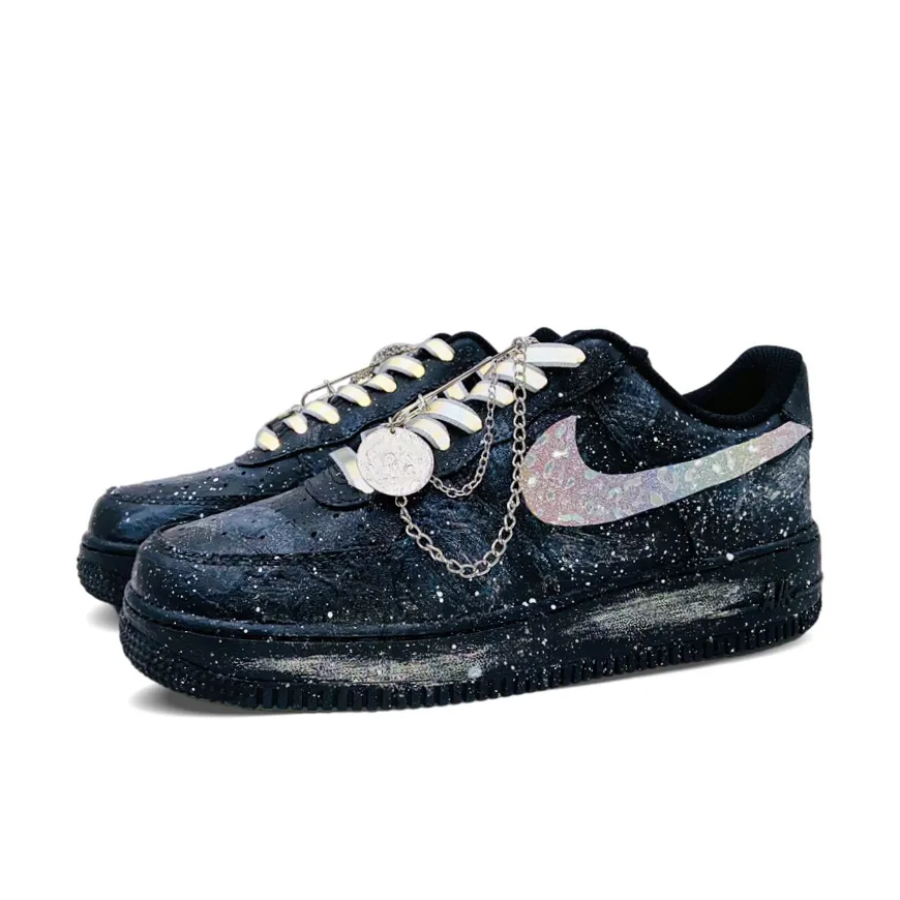 Custom Air Force 1 Low Galaxy Star