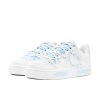 Custom Air Force 1 Low Extra Lace Light Blue