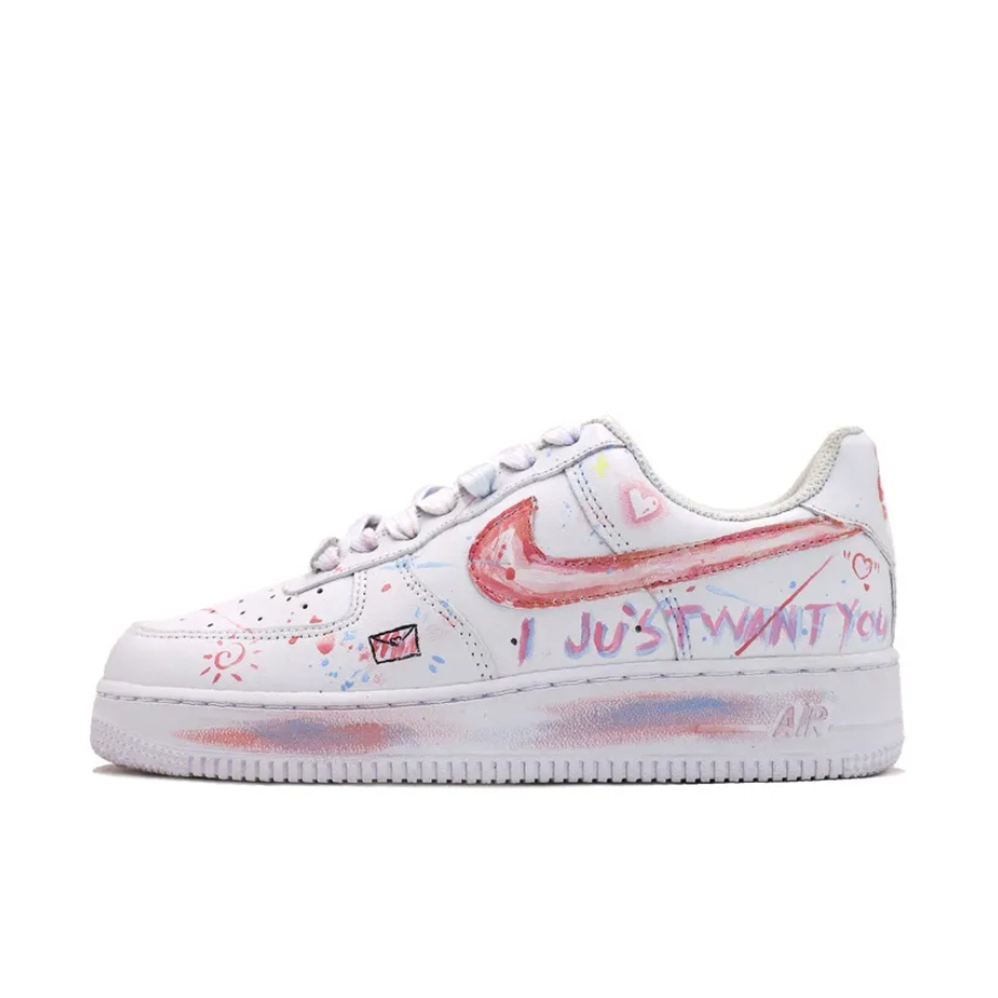 Custom Air Force 1 Low Pink Purple Red