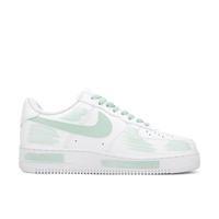 Custom Air Force 1 Low Light Green Shadow Broken Swoosh