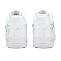 Custom Air Force 1 Low Light Green Shadow Broken Swoosh