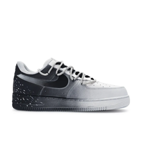 Custom Air Force 1 Low Black White Gradient Spray