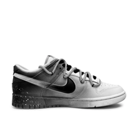 Custom Air Force 1 Low Extra Lace Gray White Gradient Spray