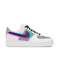 Custom Air Force 1 Low Cyberpunk Gray Black Purple Blue