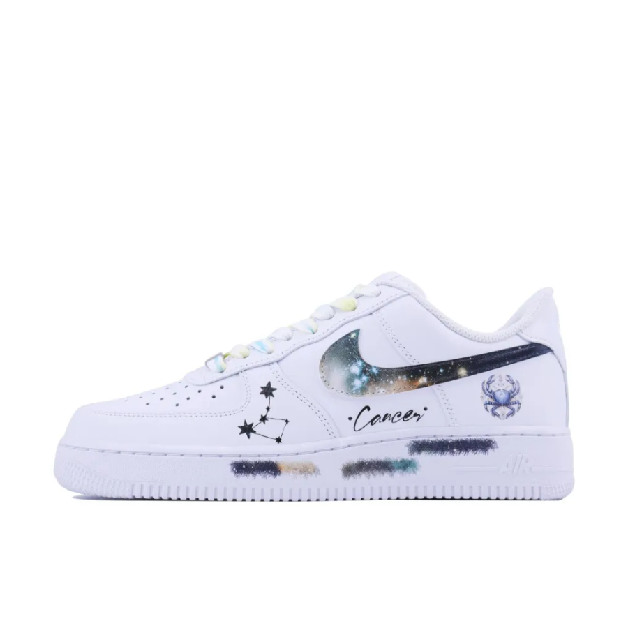 Custom Air Force 1 Low Cancer Zodiac Galaxy