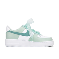 Custom Air Force 1 Low Extra Lace Green Leaf