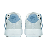 Custom Air Force 1 Low Extra Lace Snowflake Blue