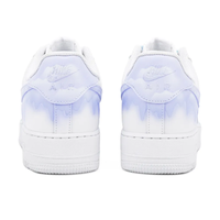 Custom Air Force 1 Low Dripping Swoosh Purple