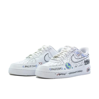 Custom Air Force 1 Low Peace Love Earth