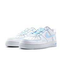 Custom Air Force 1 Low Blue Simple Figure